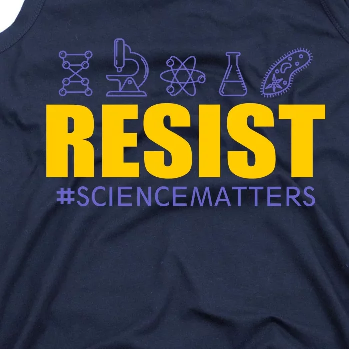 Resist March for Science #sciencematters Earth Scientists Tank Top