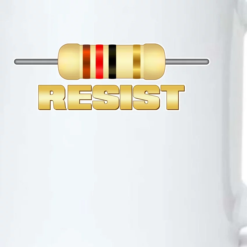 Resist Resistor Black Color Changing Mug