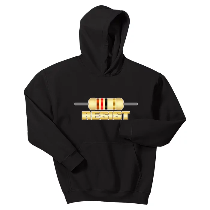 Resist Resistor Kids Hoodie