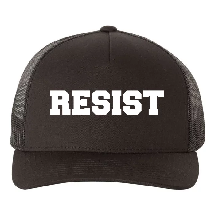 RESIST The Resistance Anti Donald Trump Love Trumps Hate Yupoong Adult 5-Panel Trucker Hat