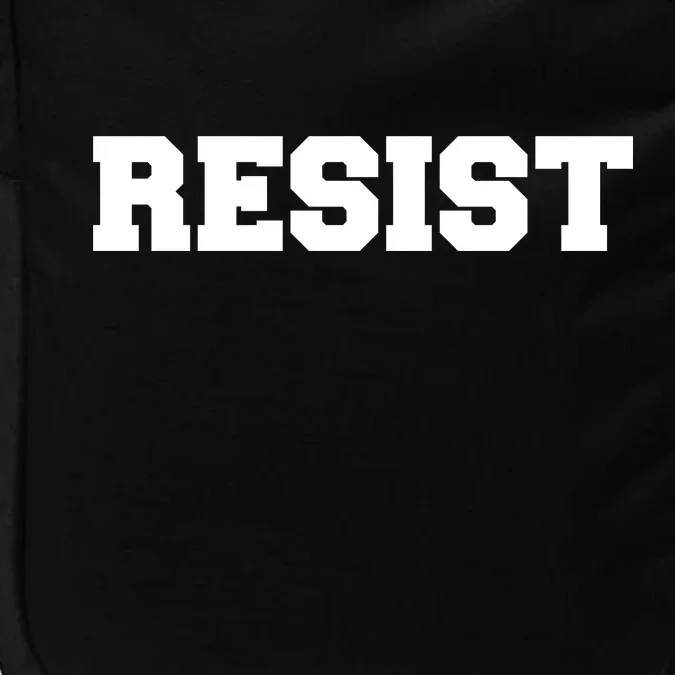 RESIST The Resistance Anti Donald Trump Love Trumps Hate Impact Tech Backpack