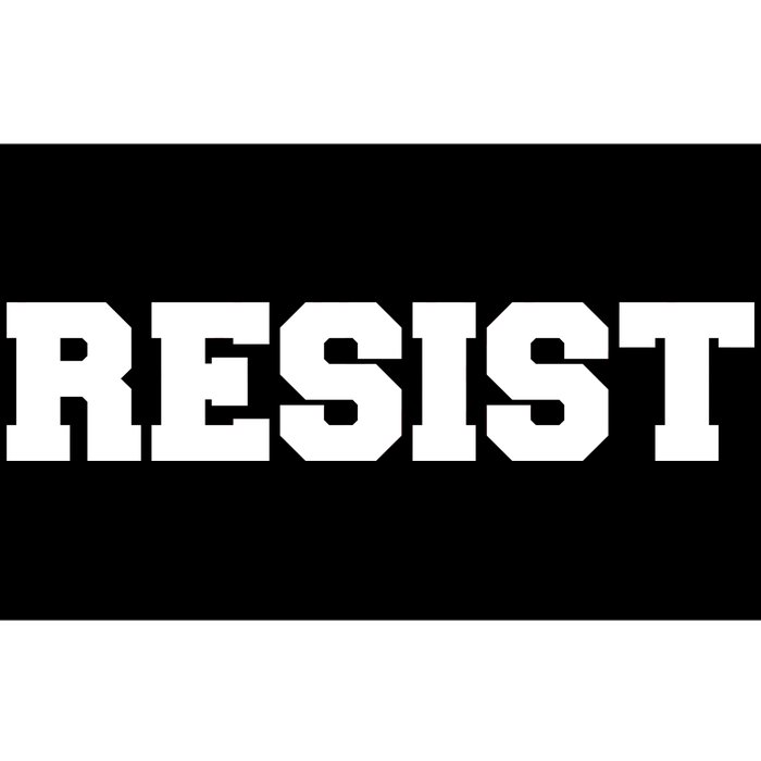 RESIST The Resistance Anti Donald Trump Love Trumps Hate Bumper Sticker