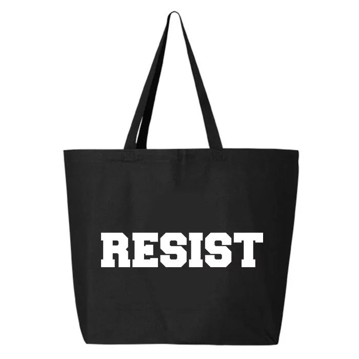 RESIST The Resistance Anti Donald Trump Love Trumps Hate 25L Jumbo Tote