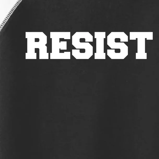 RESIST The Resistance Anti Donald Trump Love Trumps Hate Toddler Fine Jersey T-Shirt