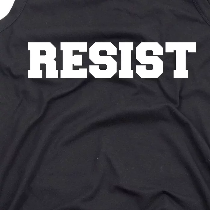 RESIST The Resistance Anti Donald Trump Love Trumps Hate Tank Top