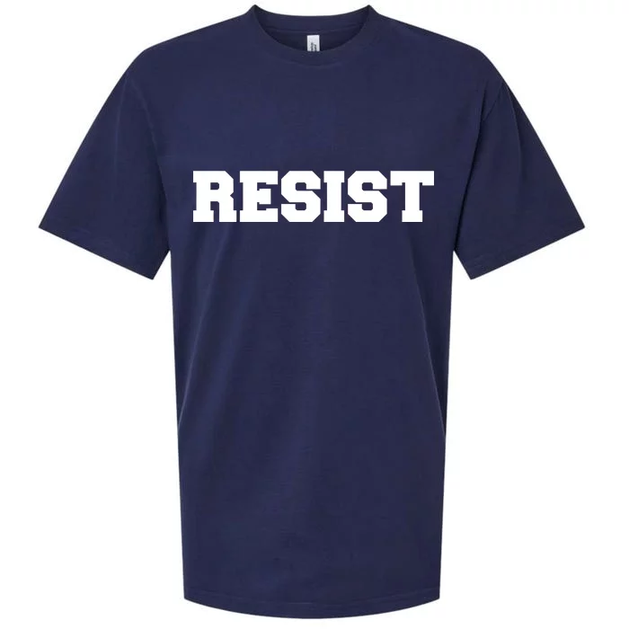 RESIST The Resistance Anti Donald Trump Love Trumps Hate Sueded Cloud Jersey T-Shirt