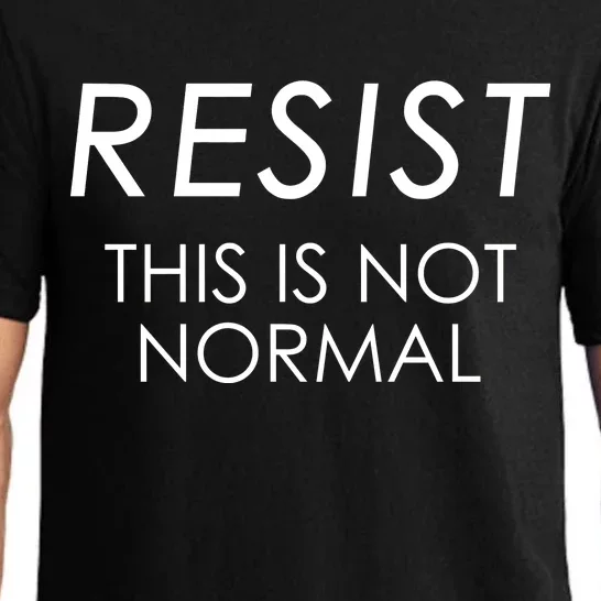 Resist This is Not Normal Anti Trump Pajama Set