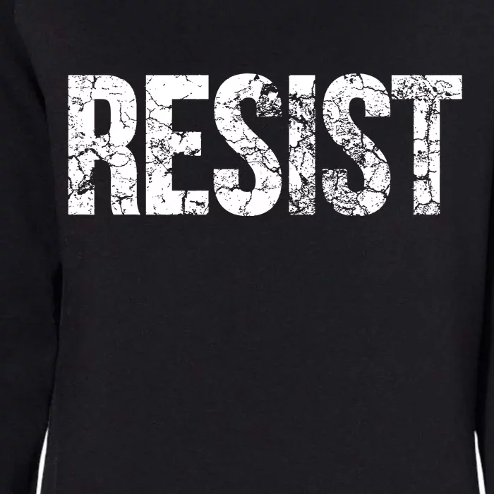 Resist United States of America Rebel Political Resistance Womens California Wash Sweatshirt