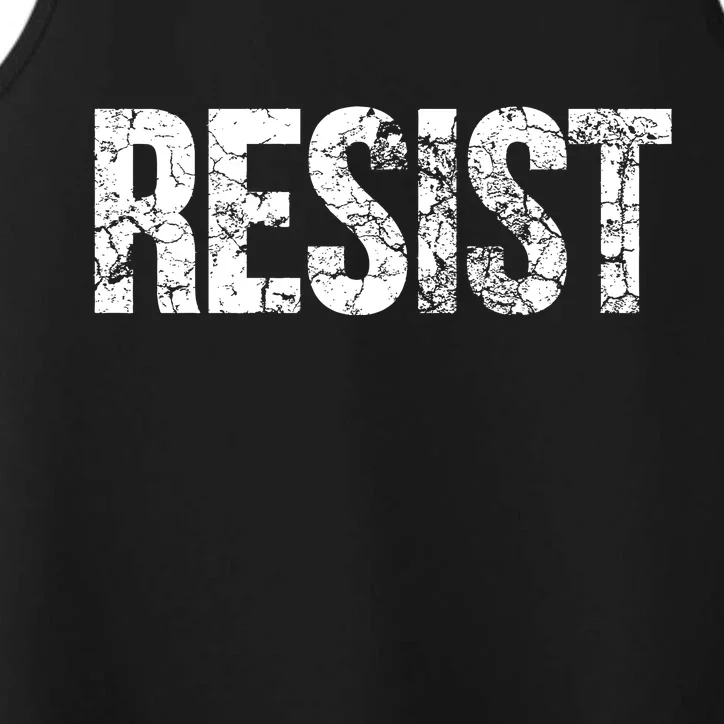 Resist United States of America Rebel Political Resistance Performance Tank