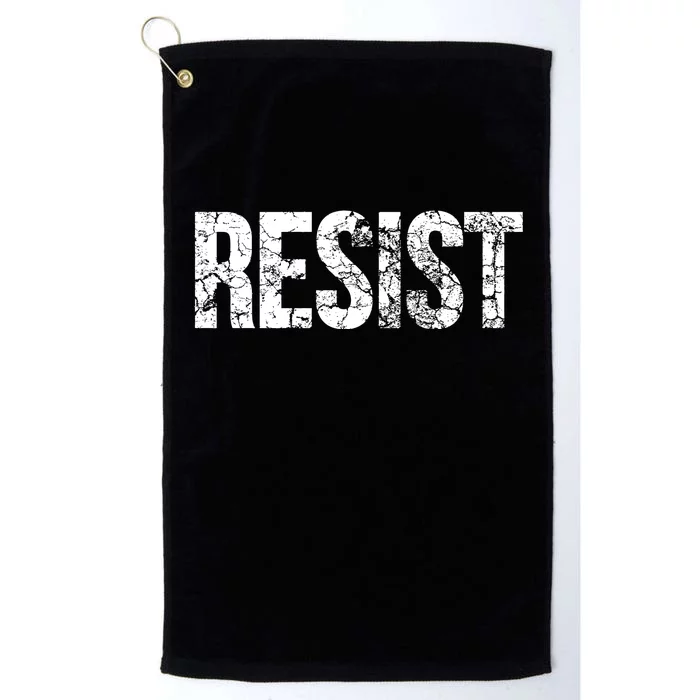 Resist United States of America Rebel Political Resistance Platinum Collection Golf Towel