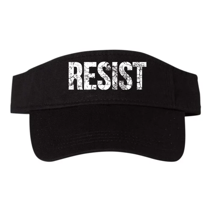 Resist United States of America Rebel Political Resistance Valucap Bio-Washed Visor