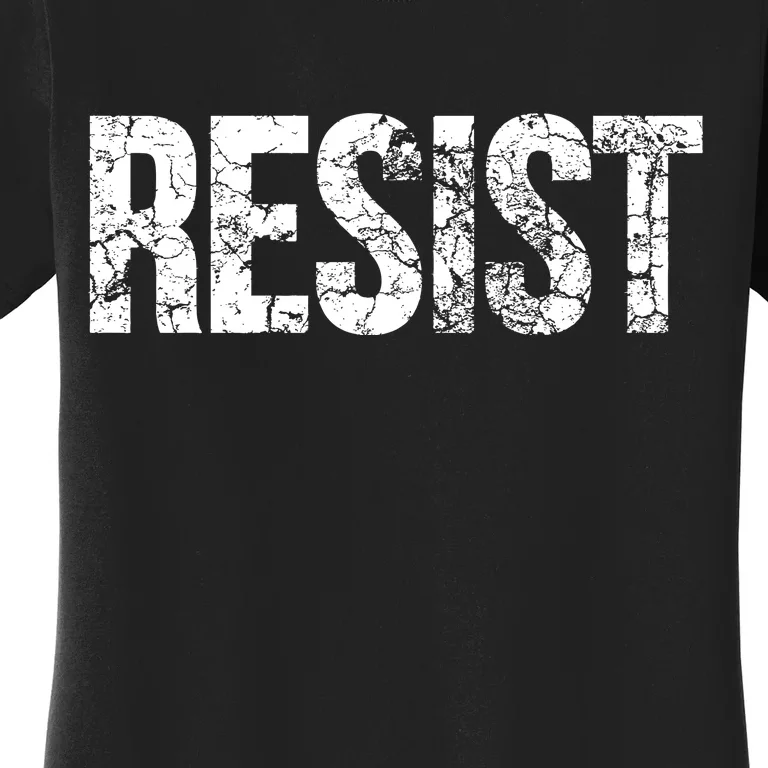 Resist United States of America Rebel Political Resistance Women's T-Shirt