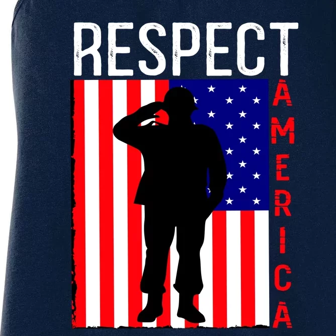 Respect America Women's Racerback Tank