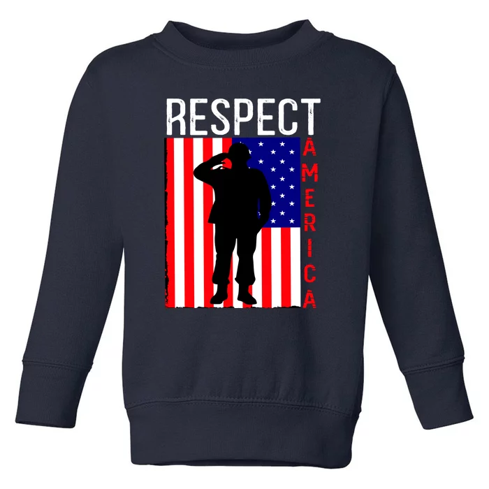 Respect America Toddler Sweatshirt