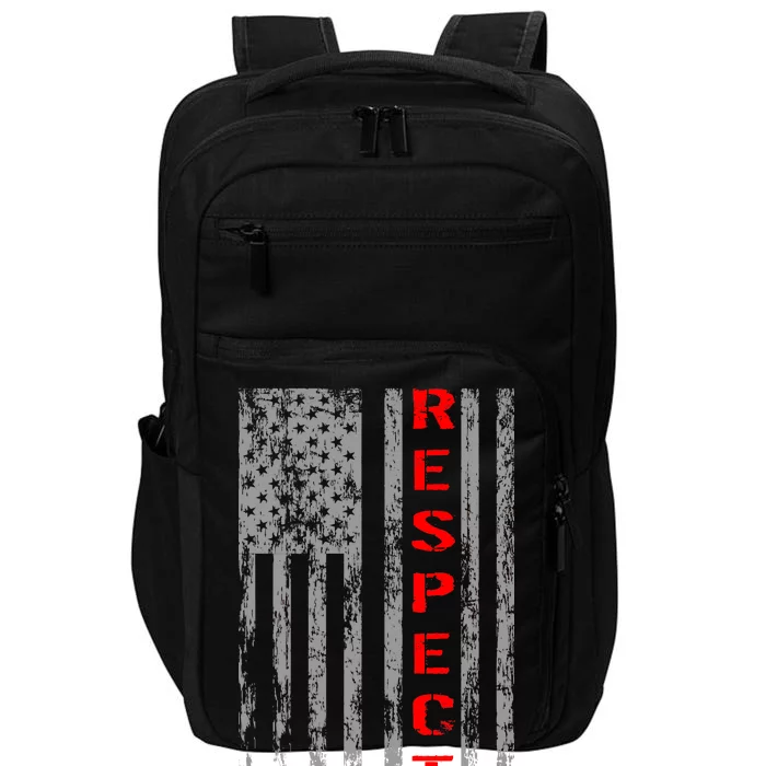 Respect Flag Of America Impact Tech Backpack