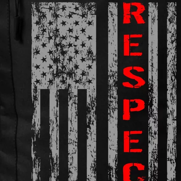 Respect Flag Of America Daily Commute Backpack