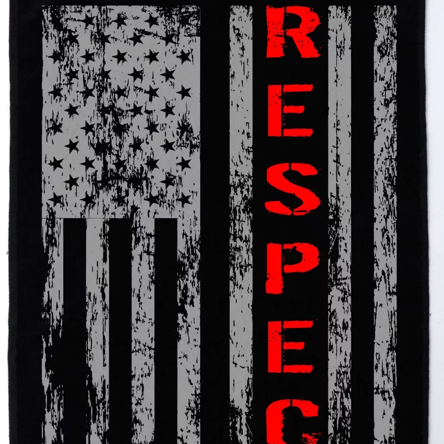 Respect Flag Of America Platinum Collection Golf Towel