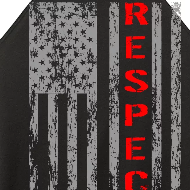 Respect Flag Of America Women’s Perfect Tri Rocker Tank