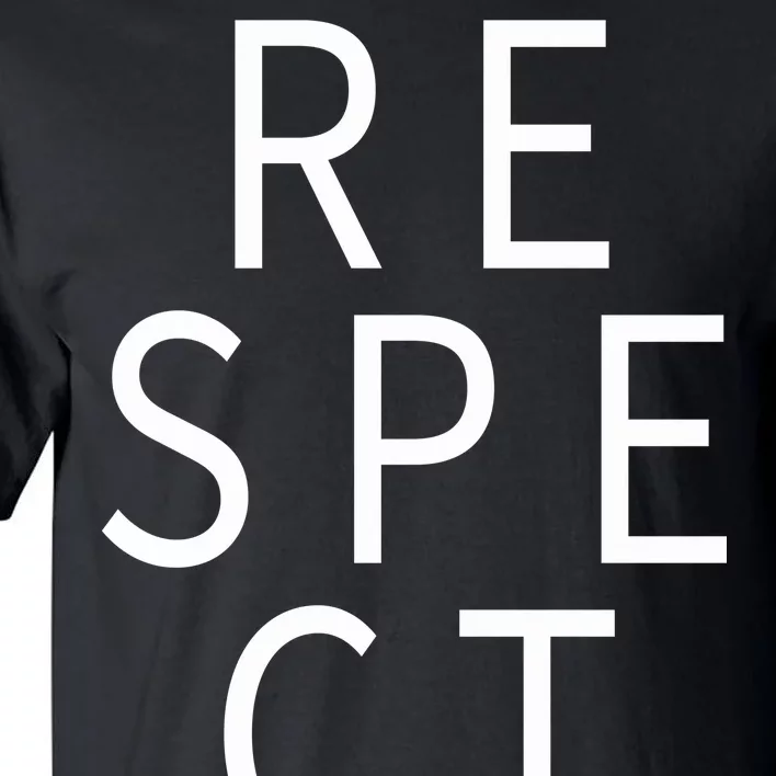 Respect Simple Logo Tall T-Shirt