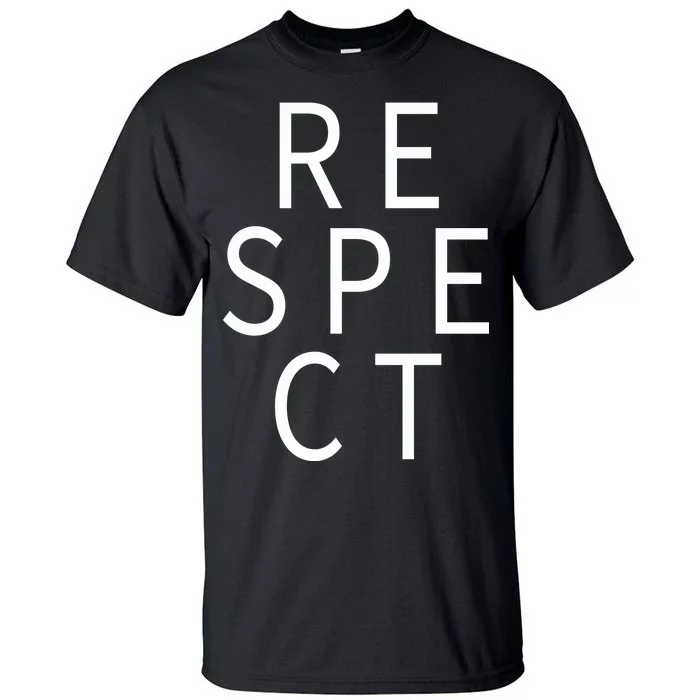 Respect Simple Logo Tall T-Shirt