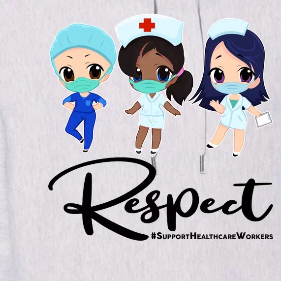 Respect Support Healthcare Workers Premium Hoodie