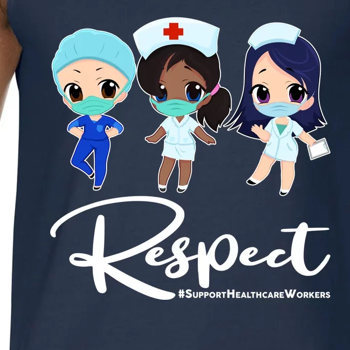 Respect Support Healthcare Workers Comfort Colors® Tank Top