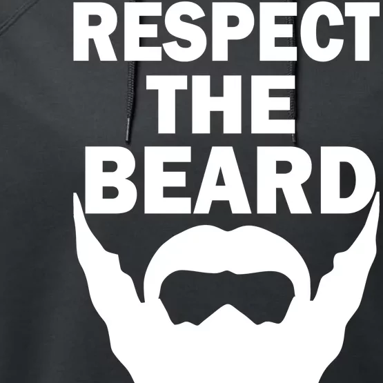 Respect The Beard Performance Fleece Hoodie