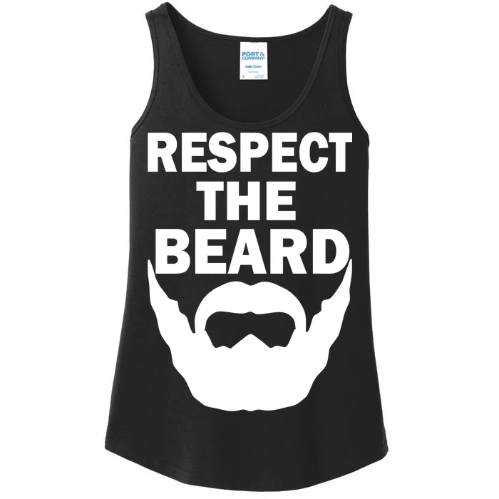 Respect The Beard Ladies Essential Tank