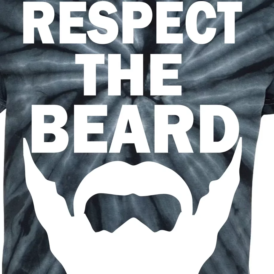 Respect The Beard Kids Tie-Dye T-Shirt