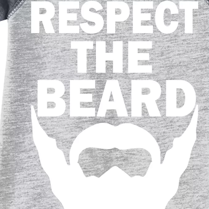 Respect The Beard Infant Baby Jersey Bodysuit