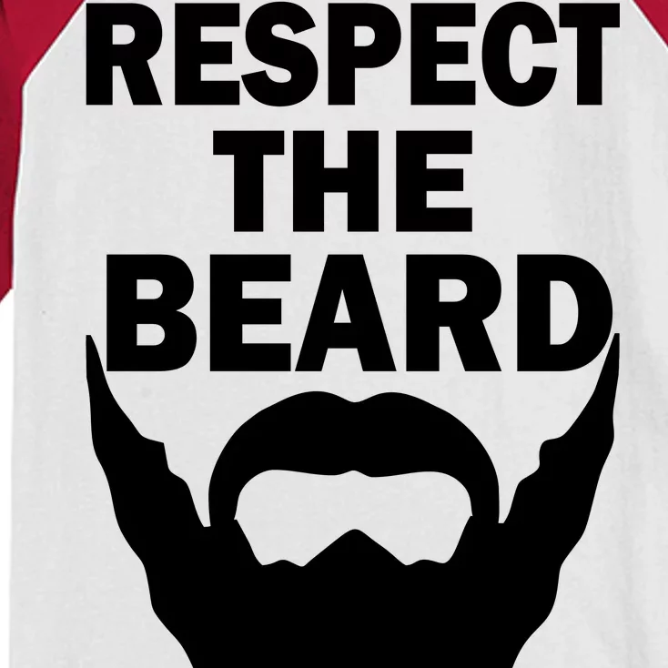 Respect The Beard Kids Colorblock Raglan Jersey