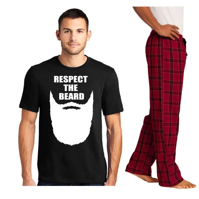 Respect The Beard Funny Bearded Pajama Set