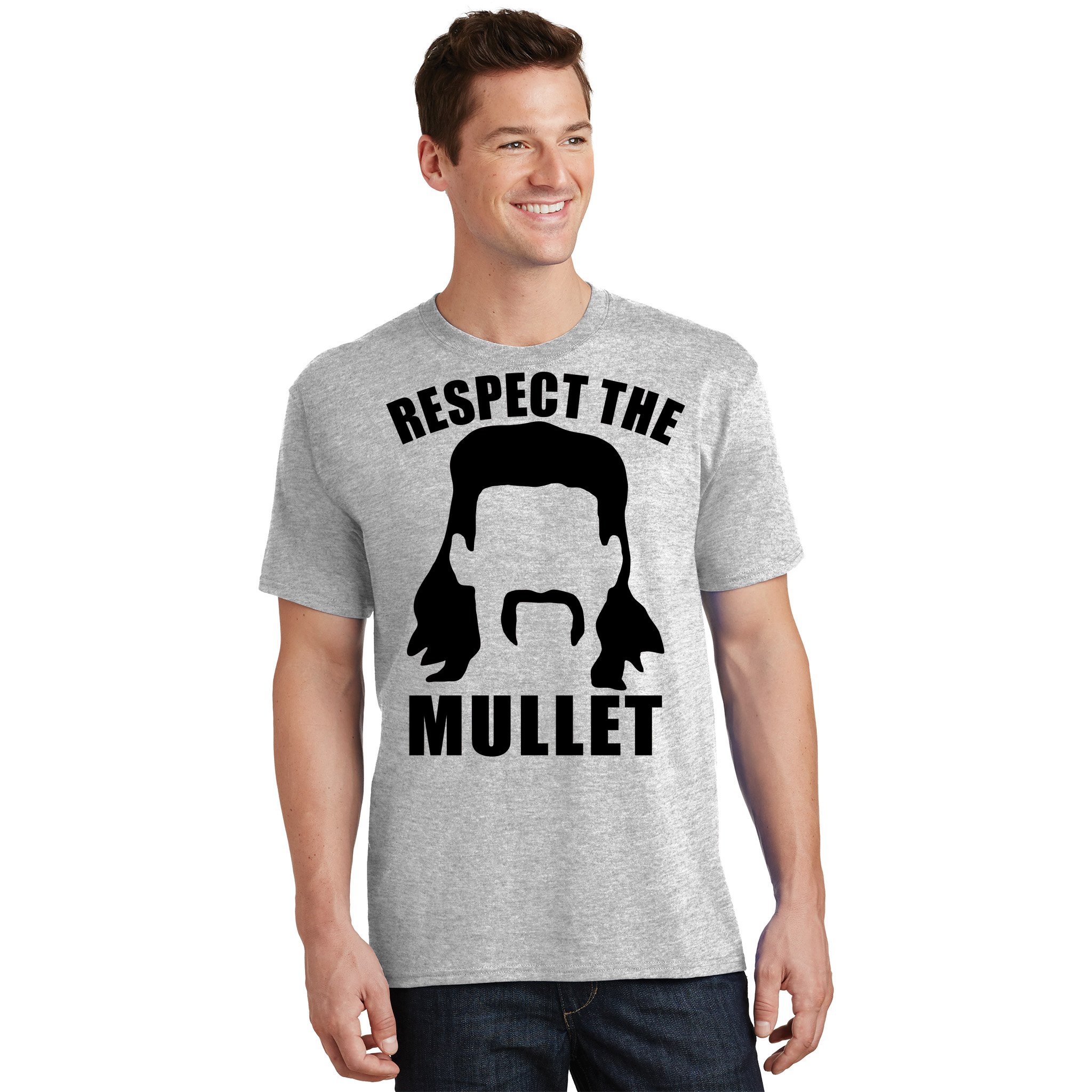 Funny Mullet Tshirt Mullet T Shirt Vintage 80s Mullet Shirt Business In The Front Legend All Round