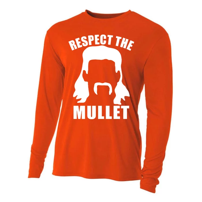 Respect The Mullet Cooling Performance Long Sleeve Crew