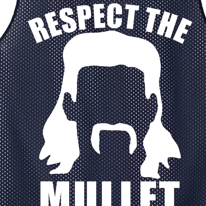 Respect The Mullet Mesh Reversible Basketball Jersey Tank