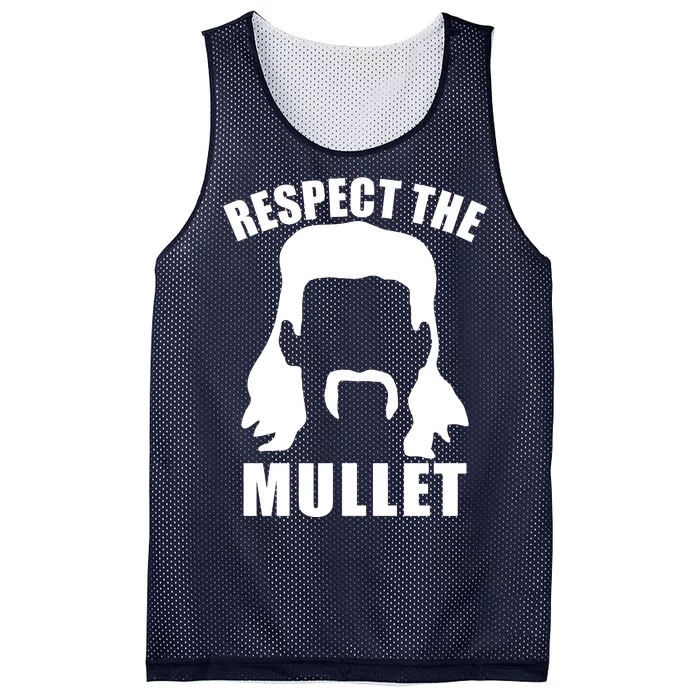 Respect The Mullet Mesh Reversible Basketball Jersey Tank