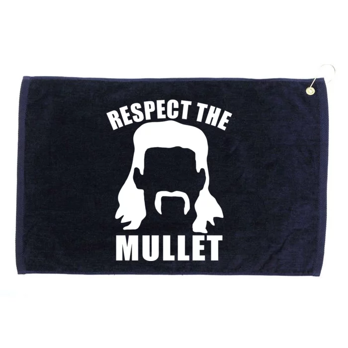 Respect The Mullet Grommeted Golf Towel