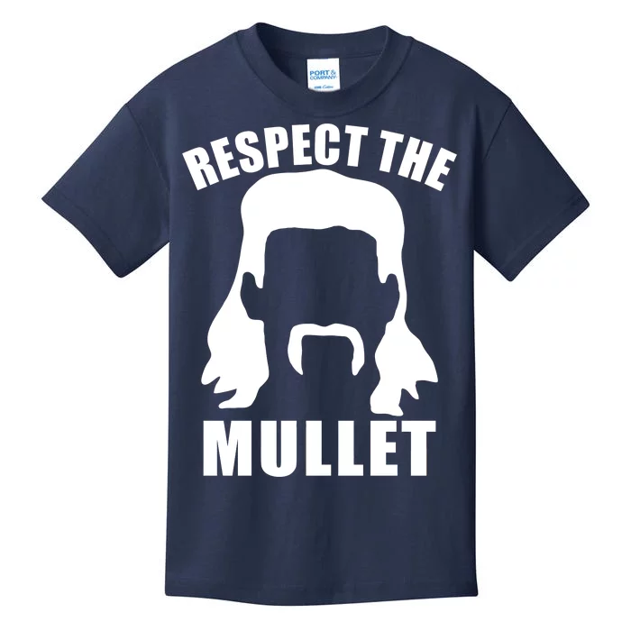 Respect The Mullet Kids T-Shirt