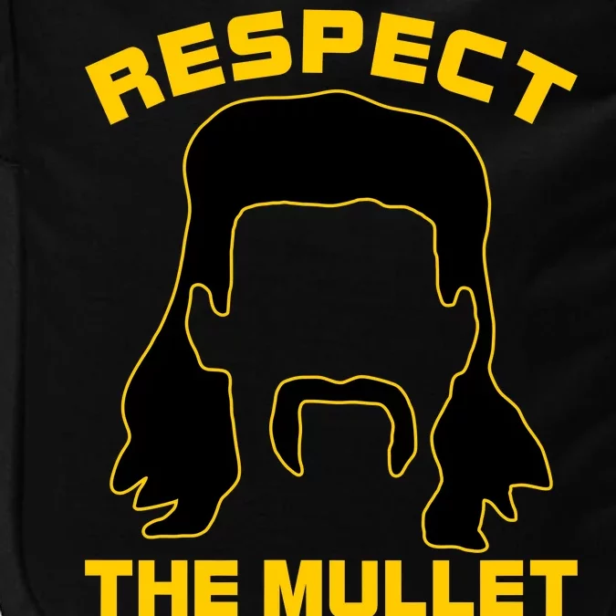 Respect The Mullet Hair Game Impact Tech Backpack