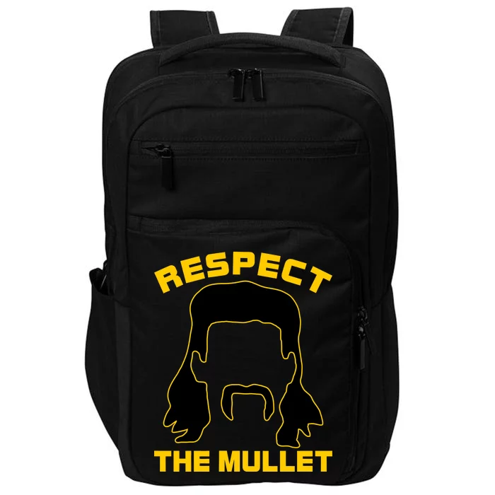 Respect The Mullet Hair Game Impact Tech Backpack