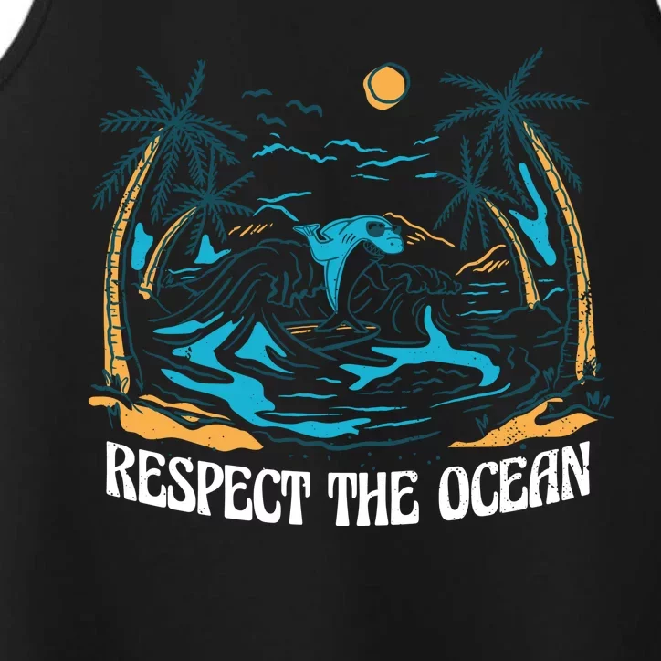 Respect The Ocean Performance Tank