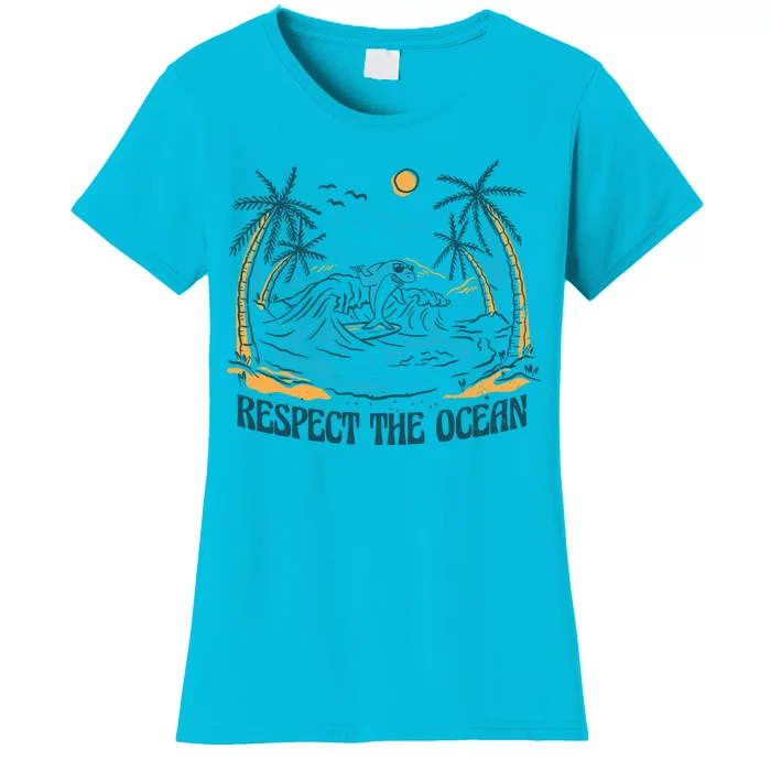 Respect The Ocean Women's T-Shirt