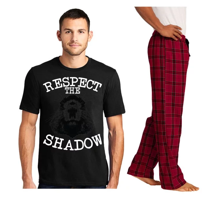 Respect The Shadow Groundhog Pajama Set