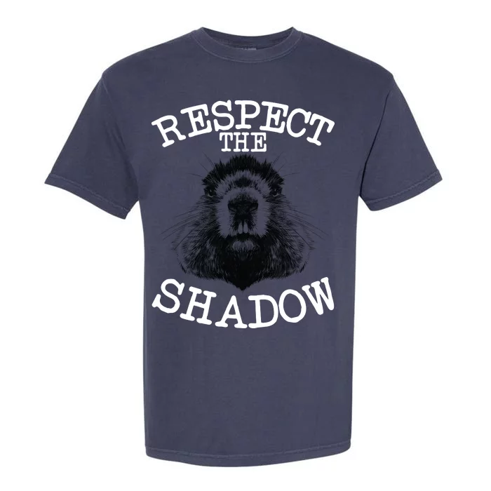 Respect The Shadow Groundhog Garment-Dyed Heavyweight T-Shirt