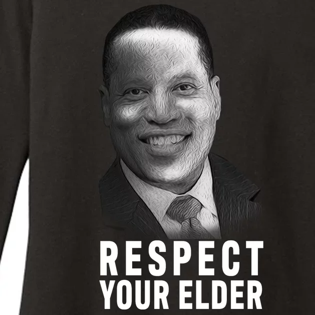 Respect Your Elder Pro Republican Larry Elder Womens CVC Long Sleeve Shirt