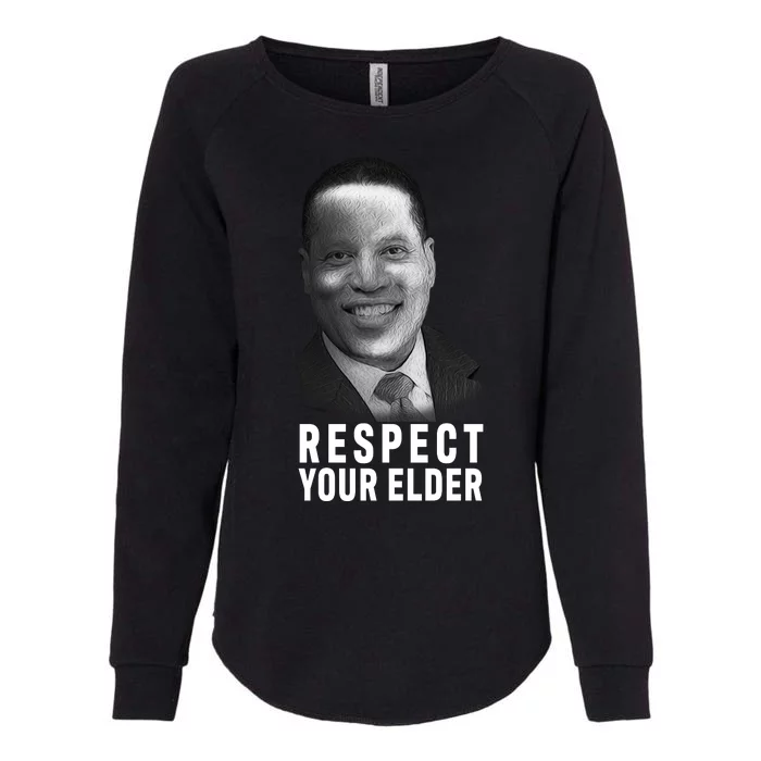 Respect Your Elder Pro Republican Larry Elder Womens California Wash Sweatshirt