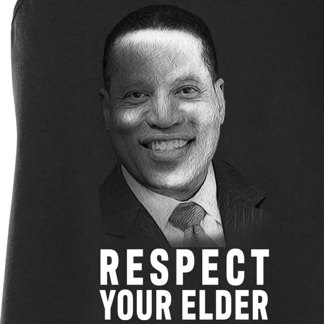 Respect Your Elder Pro Republican Larry Elder Women's Racerback Tank