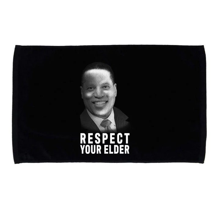 Respect Your Elder Pro Republican Larry Elder Microfiber Hand Towel