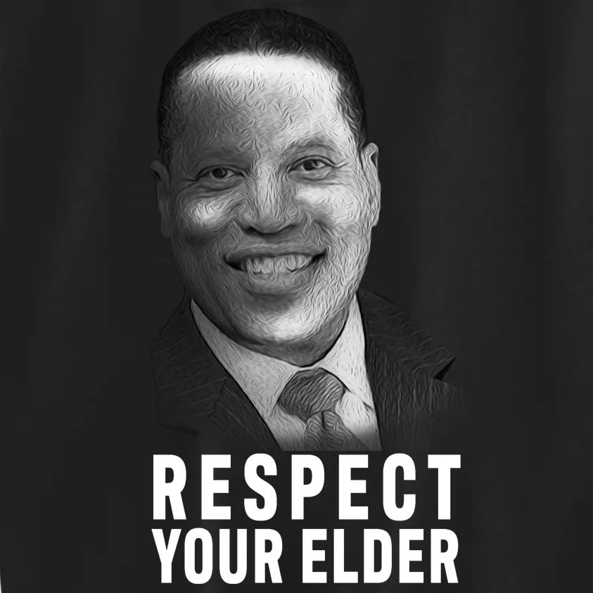 Respect Your Elder Pro Republican Larry Elder Kids Sweatshirt