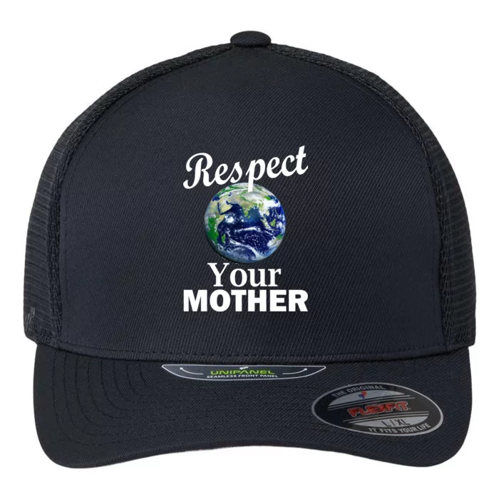 Respect your Mother Earth Flexfit Unipanel Trucker Cap